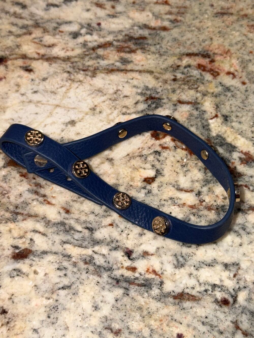 Tory Burch Logo Stud Wrap Bracelet